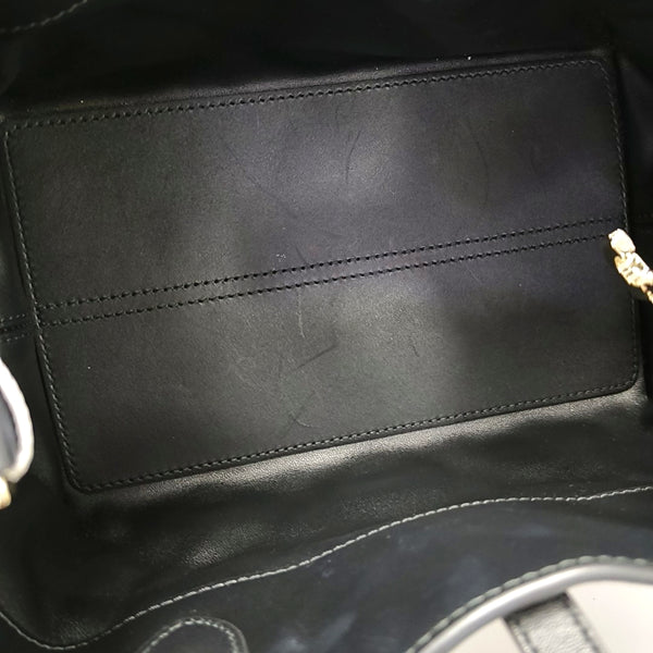 Toujours Small Cannage Calfskin Black