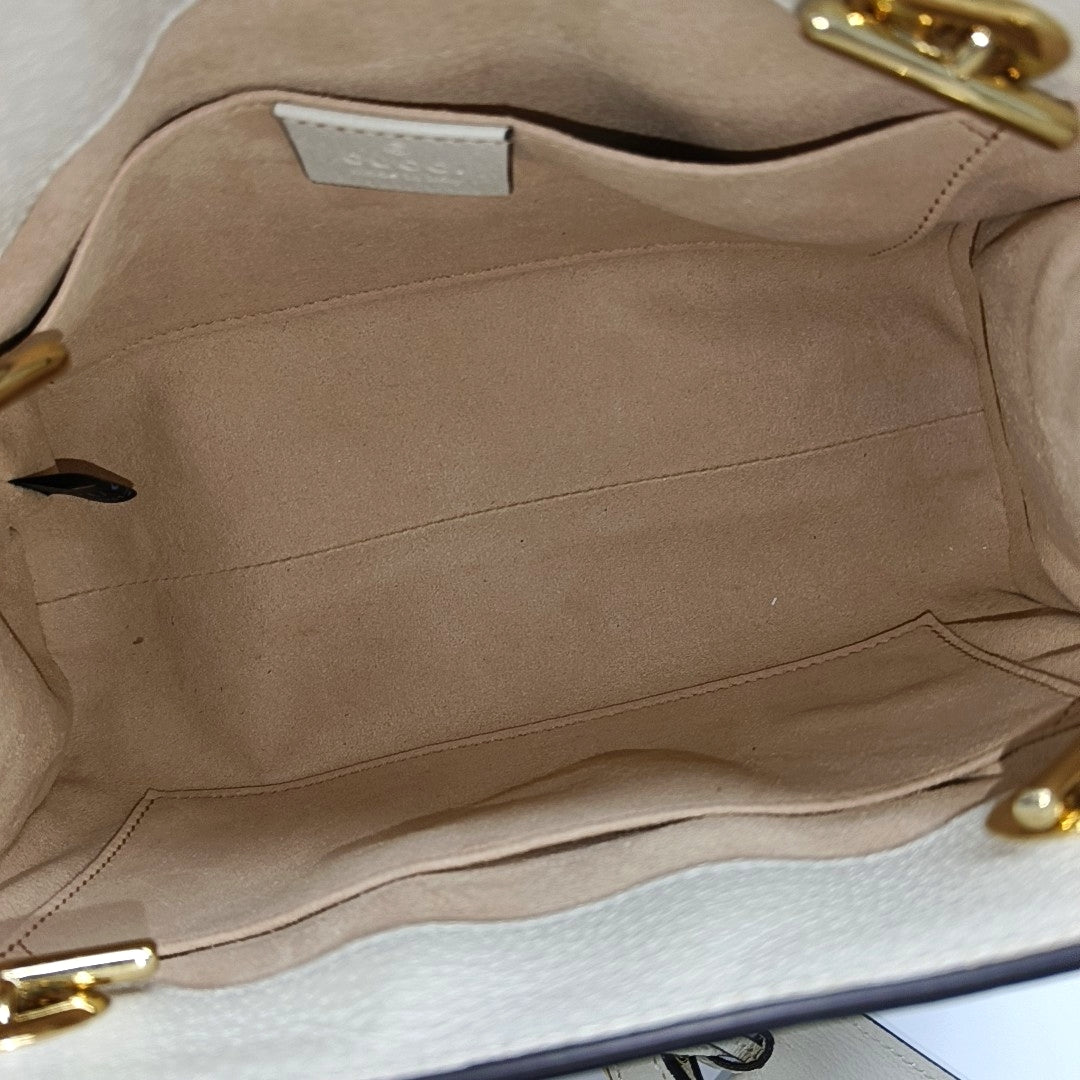 Authenticated pre-owned  Padlock Small Monogram Coated Canvas Beige - Tote Bag at Looply