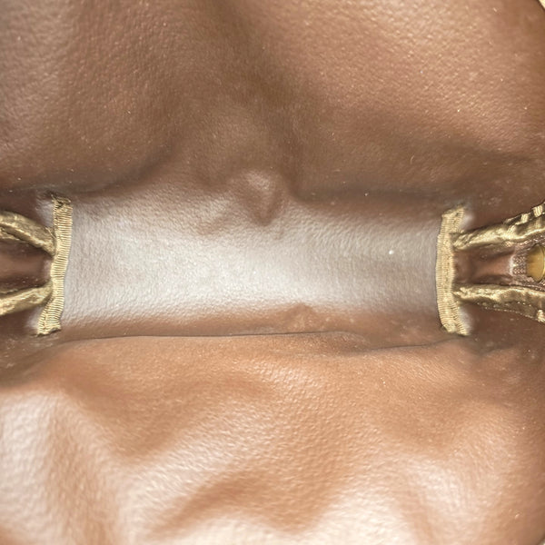 Coated Canvas Shoulder Bag Green