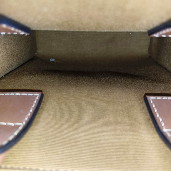 CABAS CELINE Mini Coated Canvas Brown