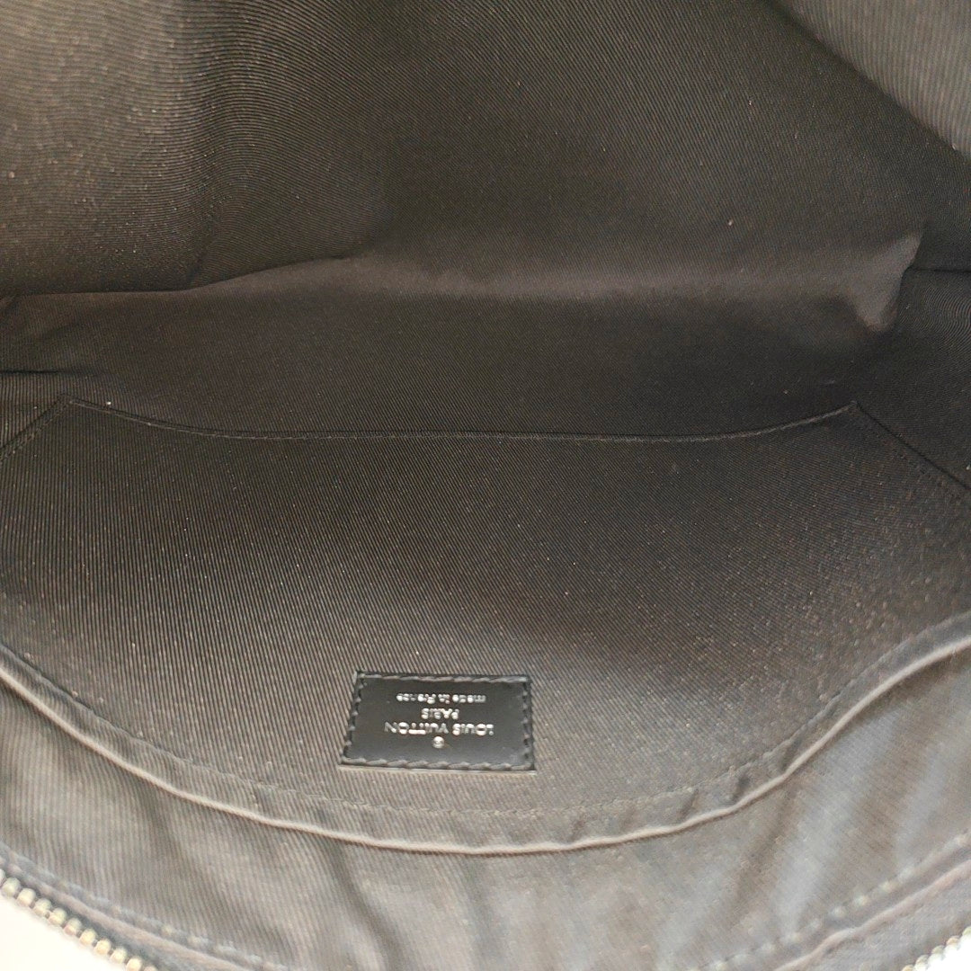 DISCOVERY Monogram Coated Canvas Gray