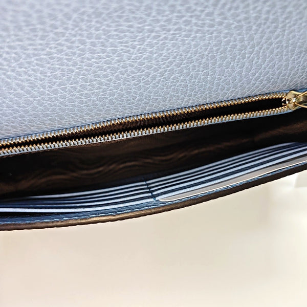 GG Marmont Super Mini Calfskin Blue