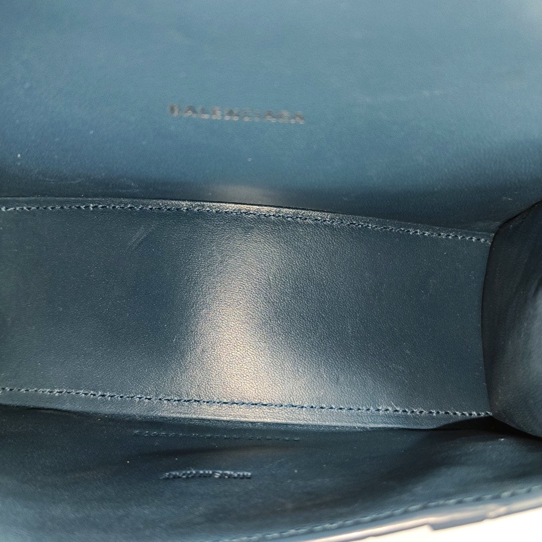Hourglass XS Calfskin Blue