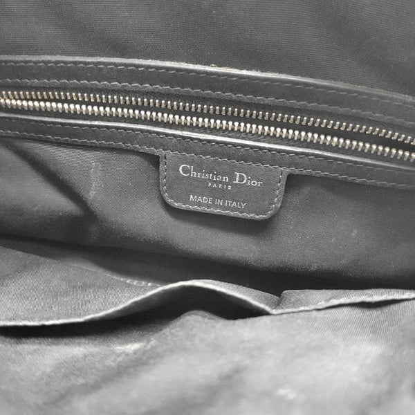 Cannage Coated Canvas Black