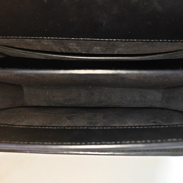 SUNSET Medium Calfskin Black
