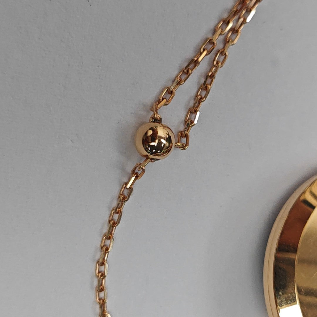 AMULETTE DE CARTIER 18k Rose Gold Necklace