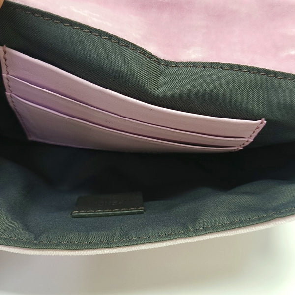 Authenticated pre-owned  Baguette Mini Fabric Pink - Shoulder Bag at Looply