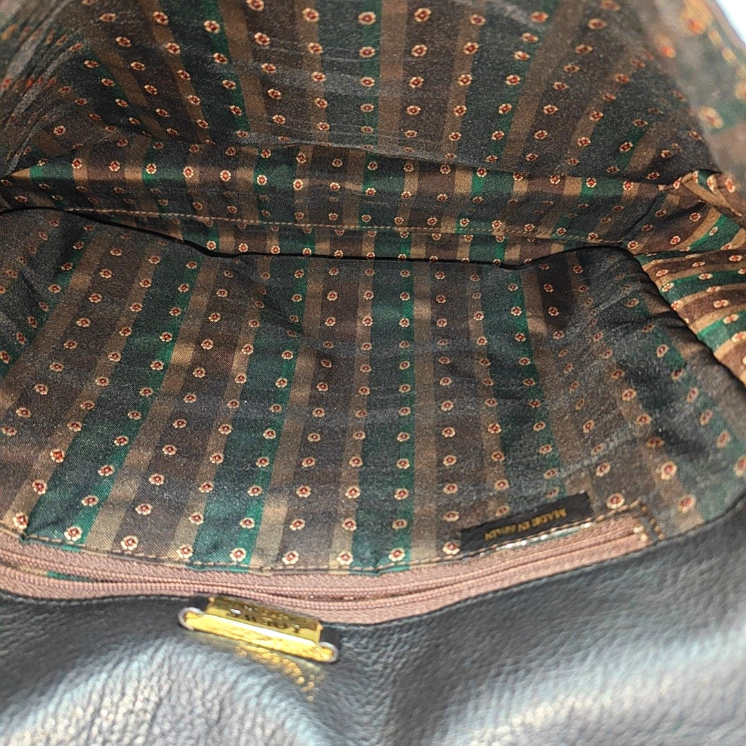 Calfskin Bucket Bag Blue