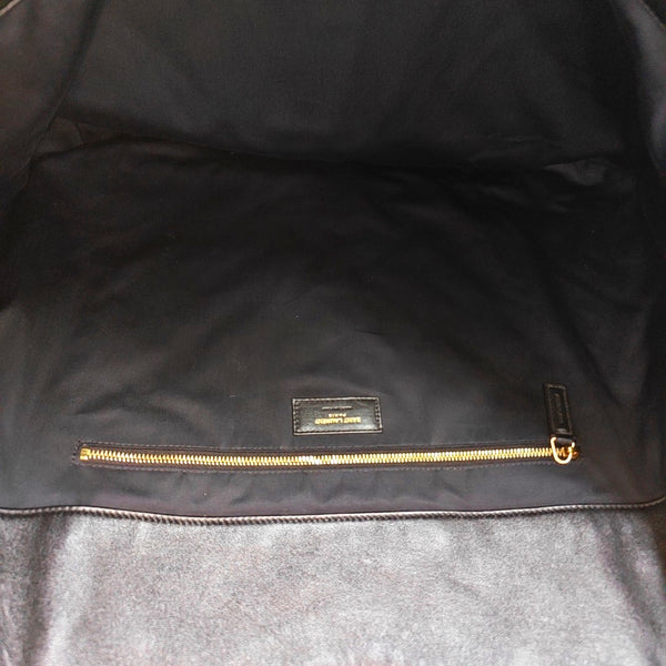ICARE Extra Large Quilted Lambskin Black