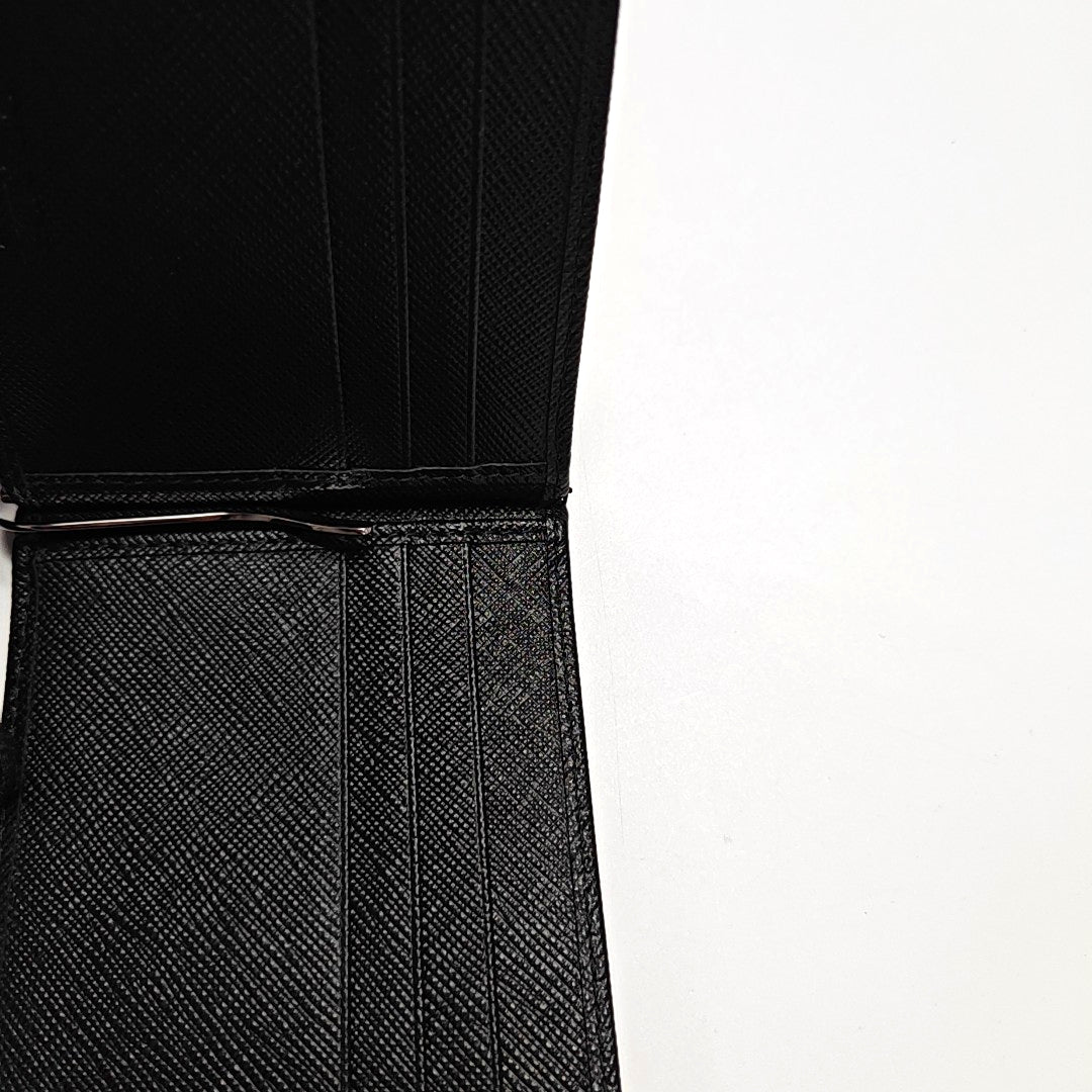 Saffiano Calfskin Wallet Black