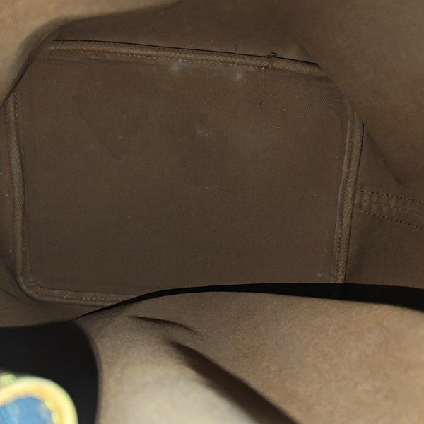 NÉONOÉ PM Monogram Coated Canvas Brown