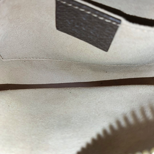 Ophidia Mini Monogram Coated Canvas Beige