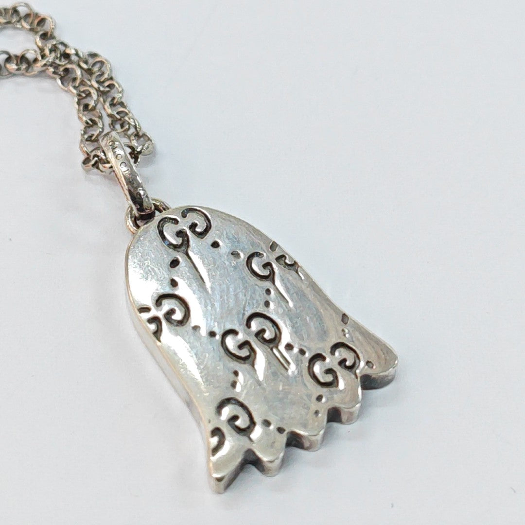 Ghost 925 Sterling Silver Necklace