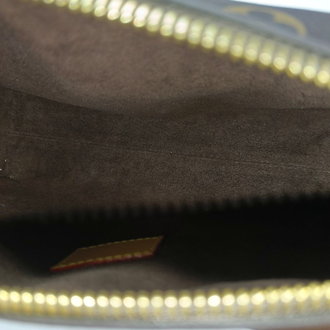 SIDE TRUNK MM Monogram Coated Canvas Brown