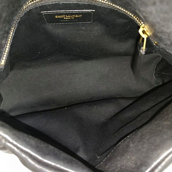 PUFFER Small Quilted Lambskin Black