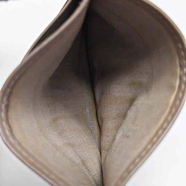 Leather Card Holder Gray