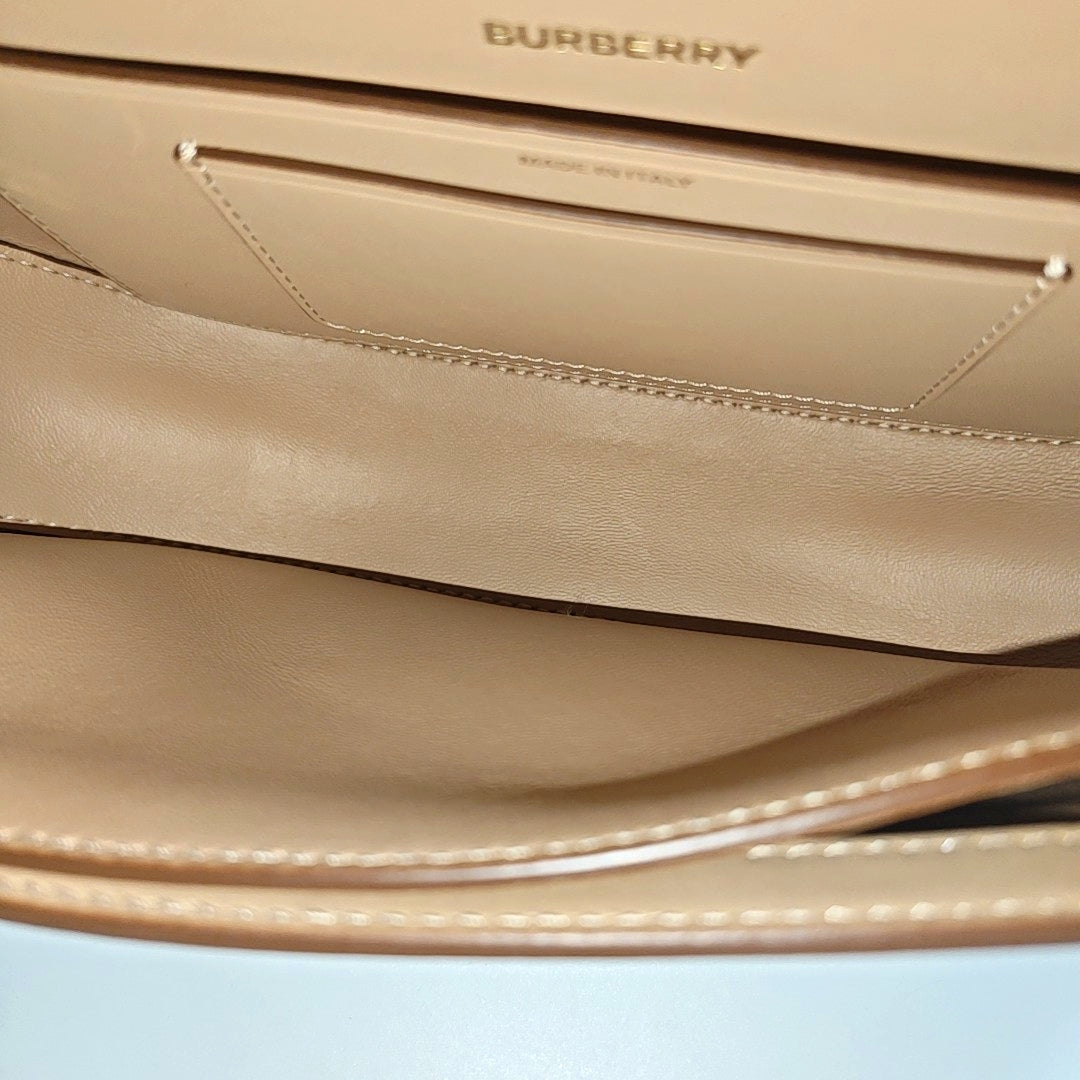 Olympia Small Calfskin Beige