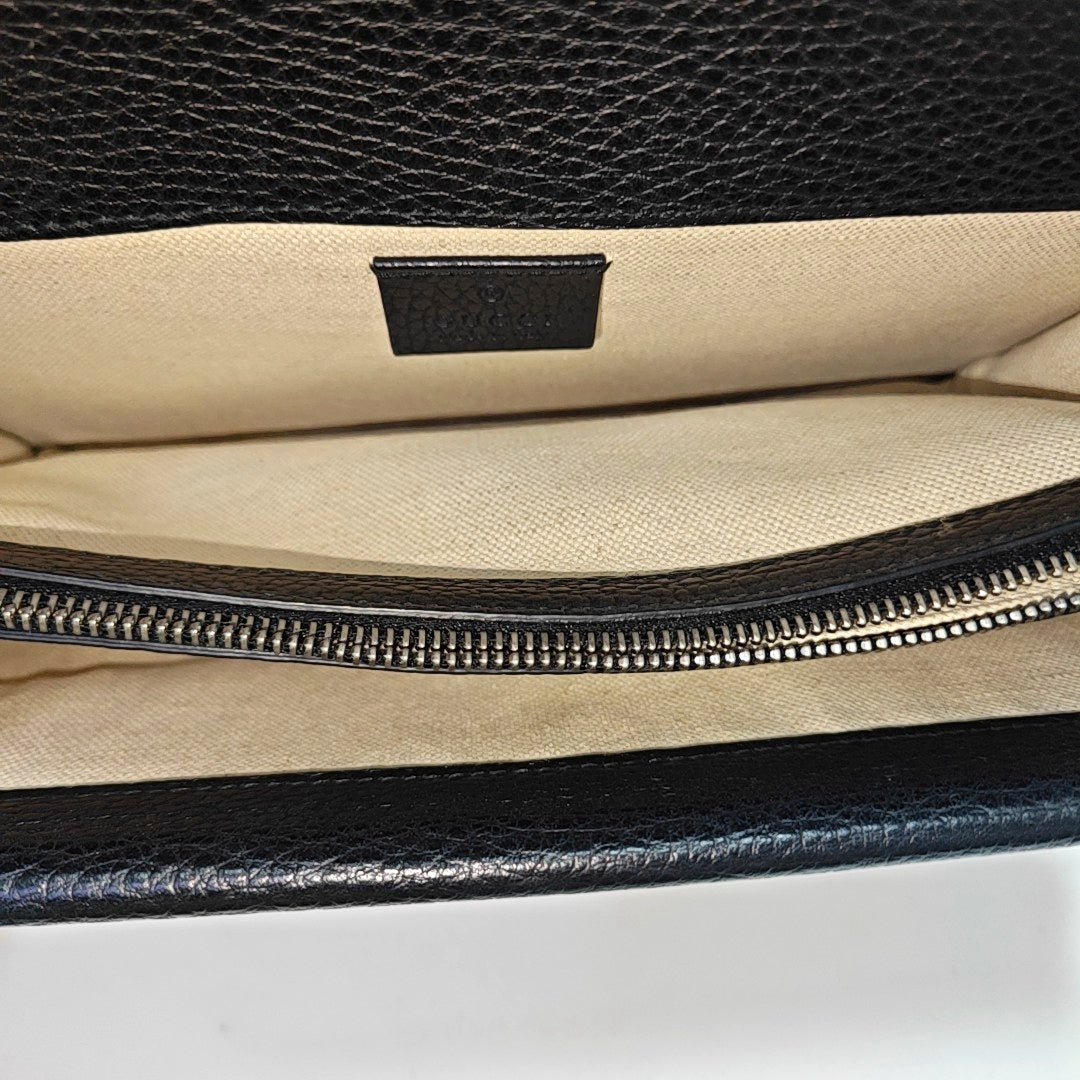 Dionysus Small Calfskin Black