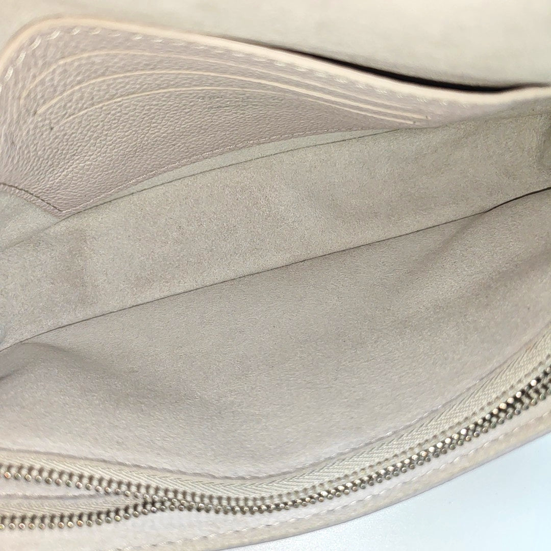 IVY Monogram Calfskin Gray