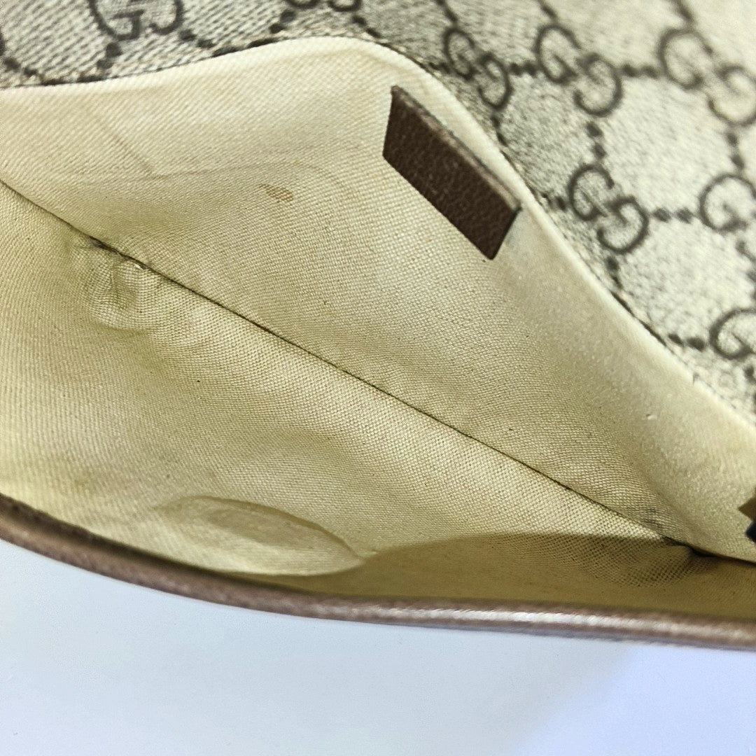 Neo Vintage Monogram Coated Canvas Beige