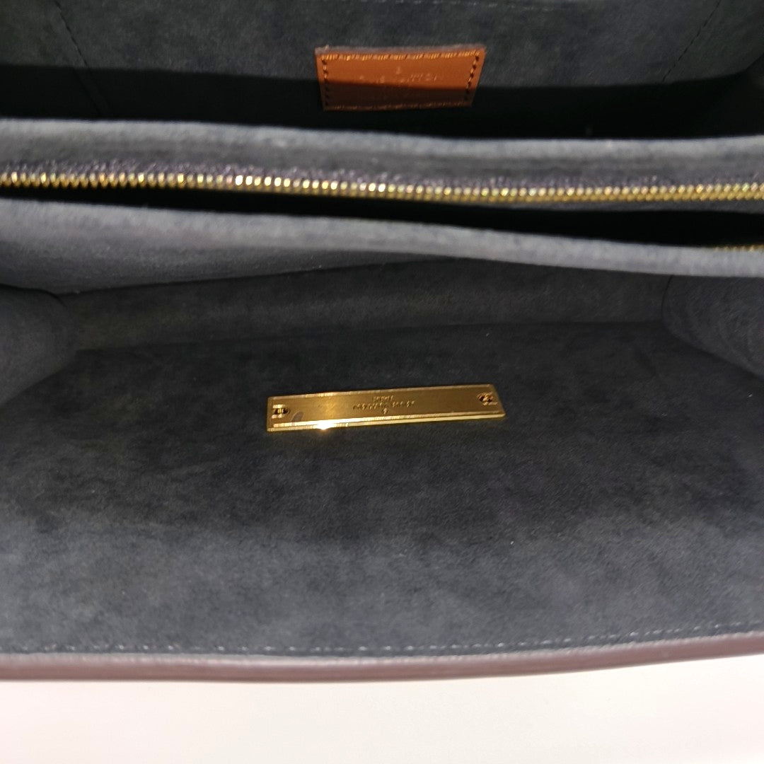 DAUPHINE MM Monogram Coated Canvas Brown