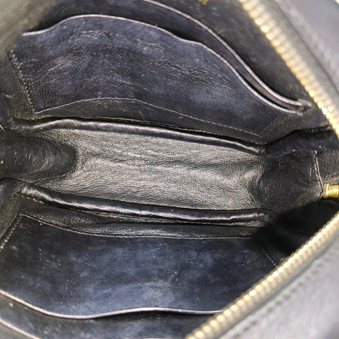 Calfskin Shoulder Bag Black