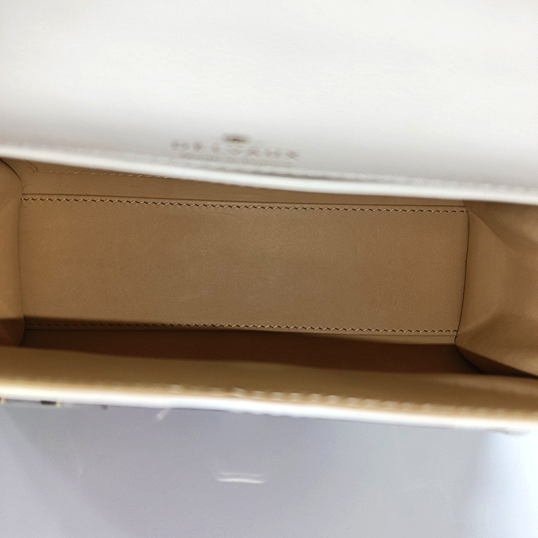 Calfskin Shoulder Bag Multicolor
