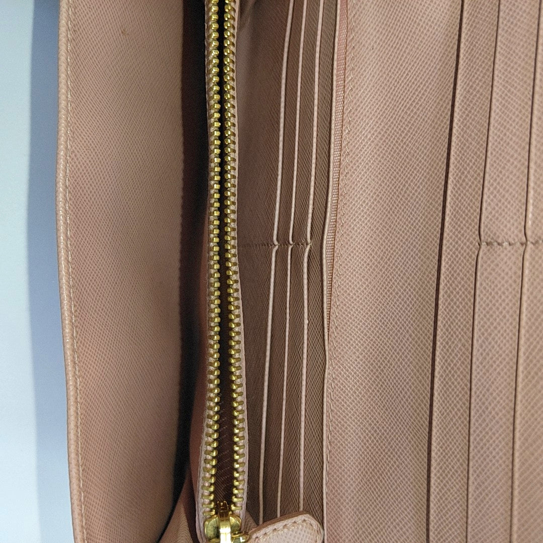 Fold Wallet Calfskin Pink