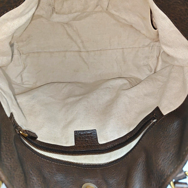 Monogram Canvas Tote Bag Beige