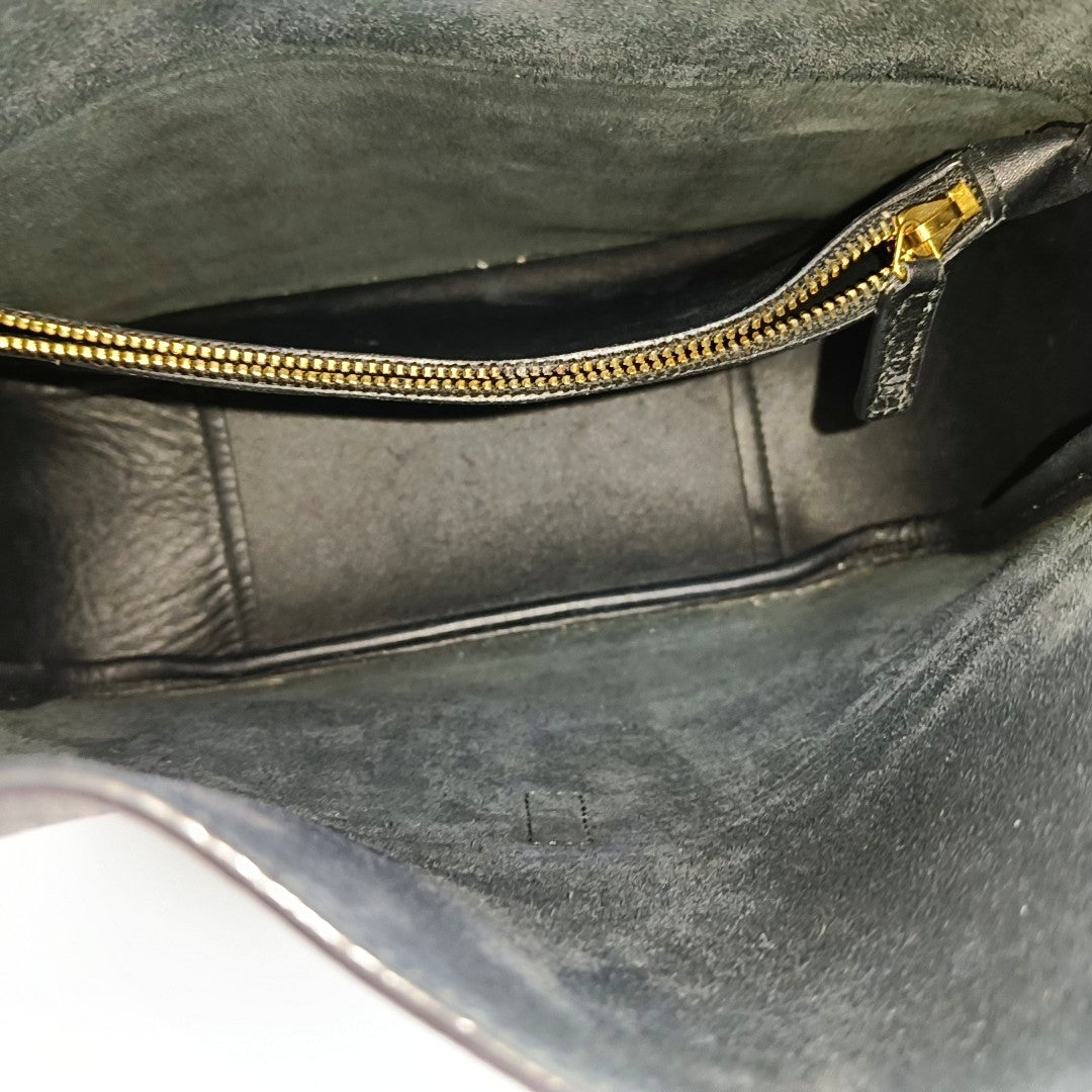 LE 5 À 7 Small Calfskin Black