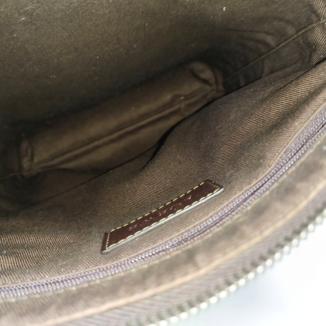 Anagram Monogram Coated Canvas Brown