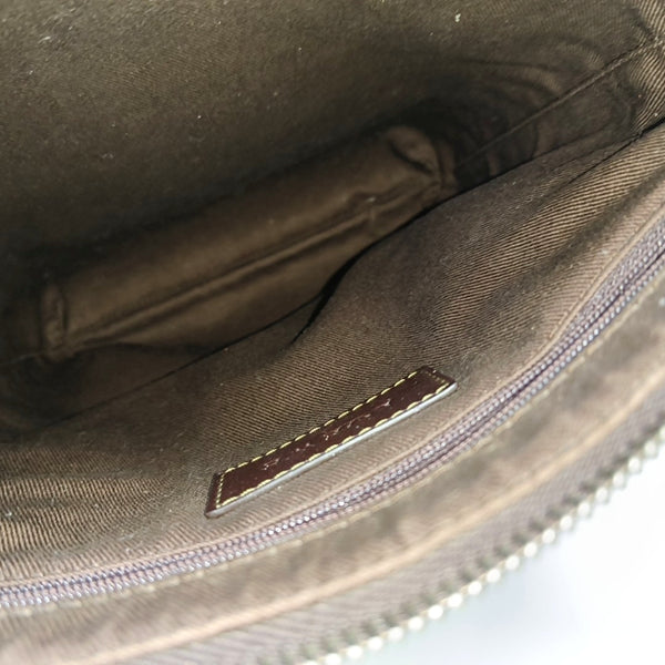 Anagram Monogram Coated Canvas Brown