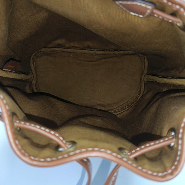 TRIOMPHE Mini Coated Canvas Brown