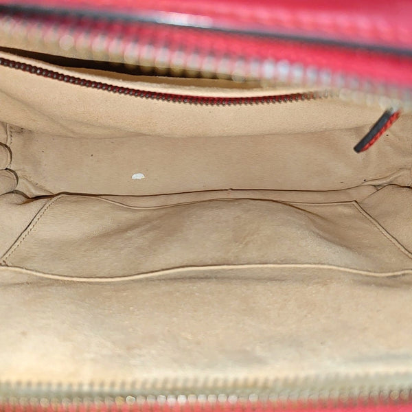 GG Marmont Medium Quilted Calfskin Red