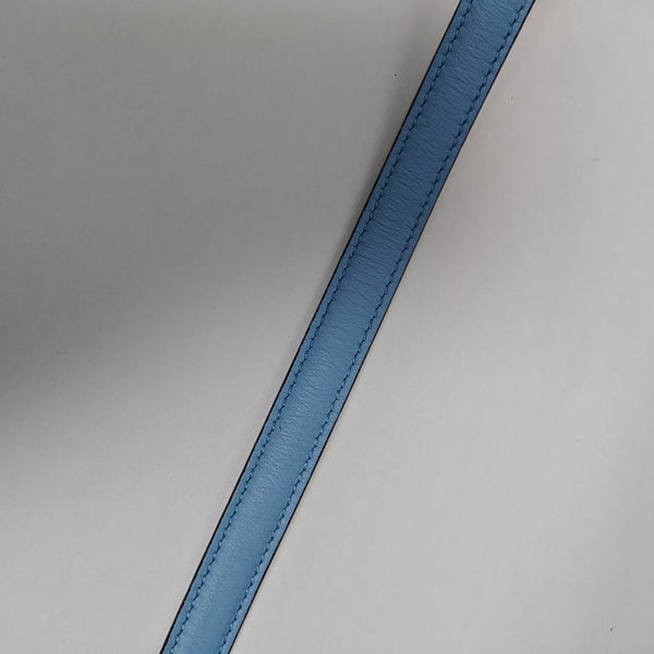 Leather Belt Blue