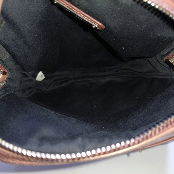 Matelassé Quilted Calfskin Brown