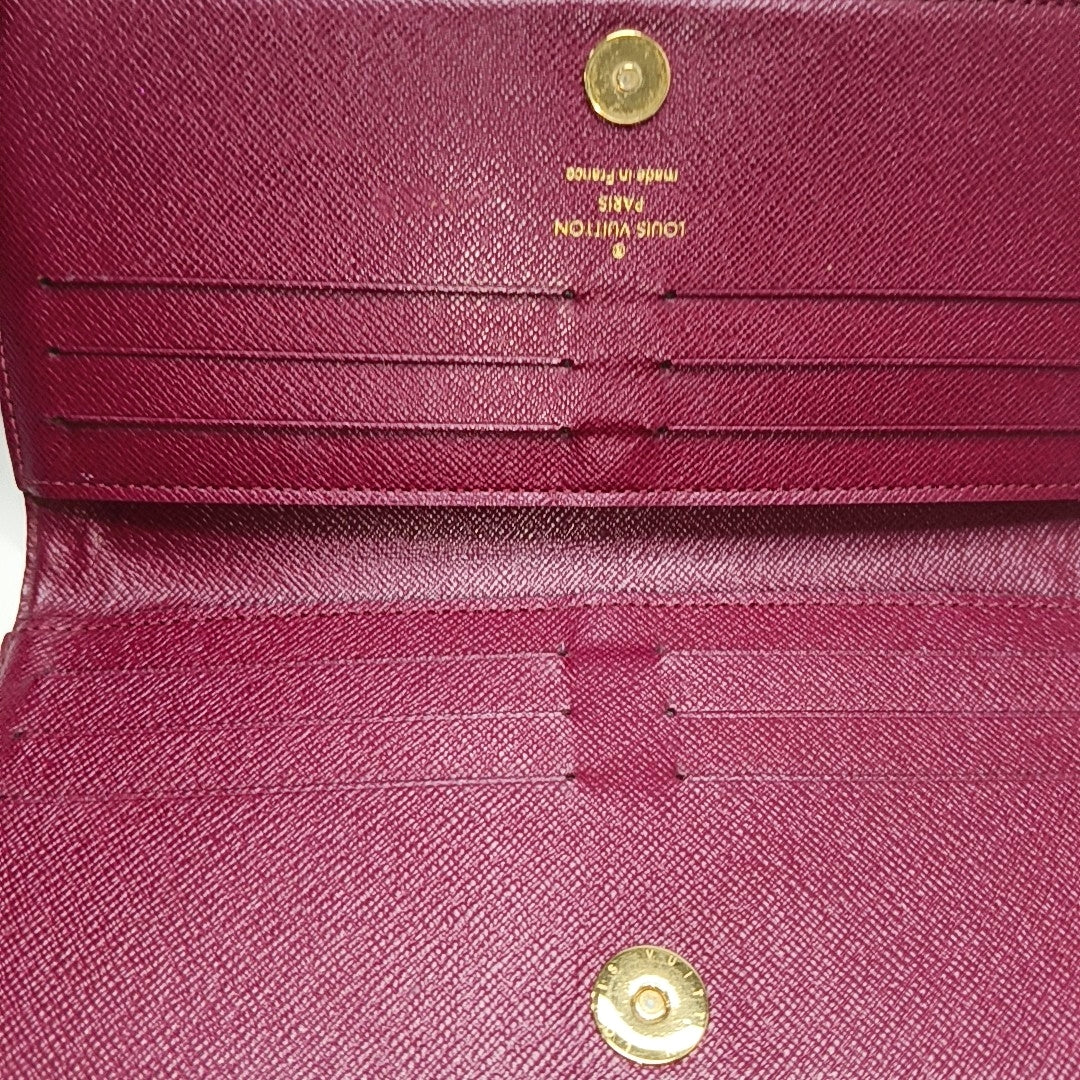 ADÈLE Monogram Coated Canvas Brown Wallet
