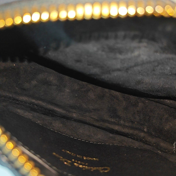 Vibe Super Mini Cannage Lambskin Black