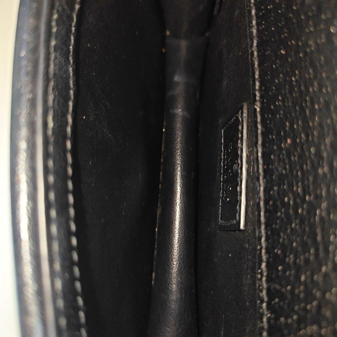 Authenticated pre-owned  Dionysus Super Mini Monogram Denim Black - Shoulder Bag at Looply