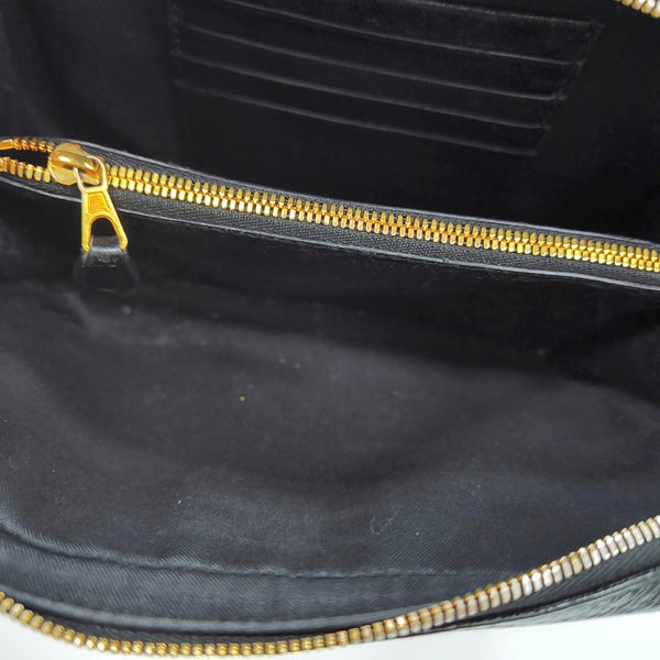 BB Quilted Calfskin Black
