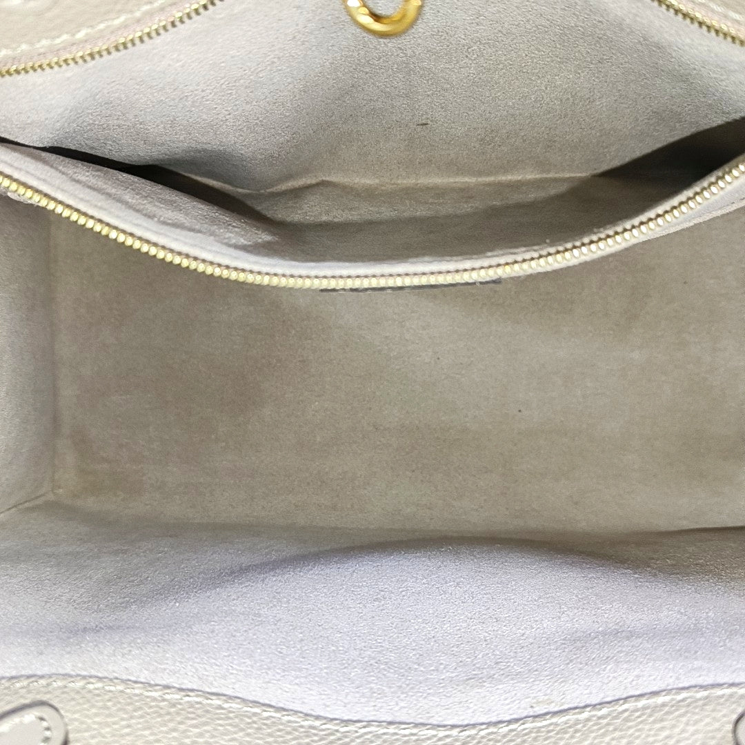 ONTHEGO MM Monogram Calfskin Gray