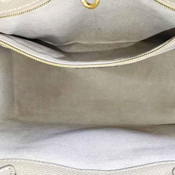 ONTHEGO MM Monogram Calfskin Gray