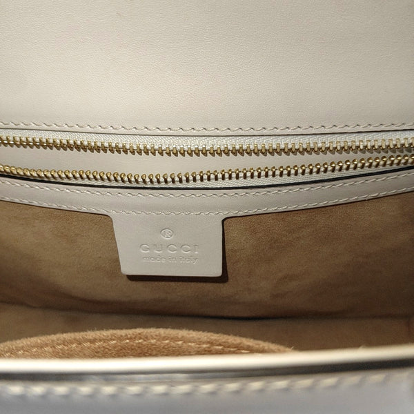 Sylvie Small Calfskin White