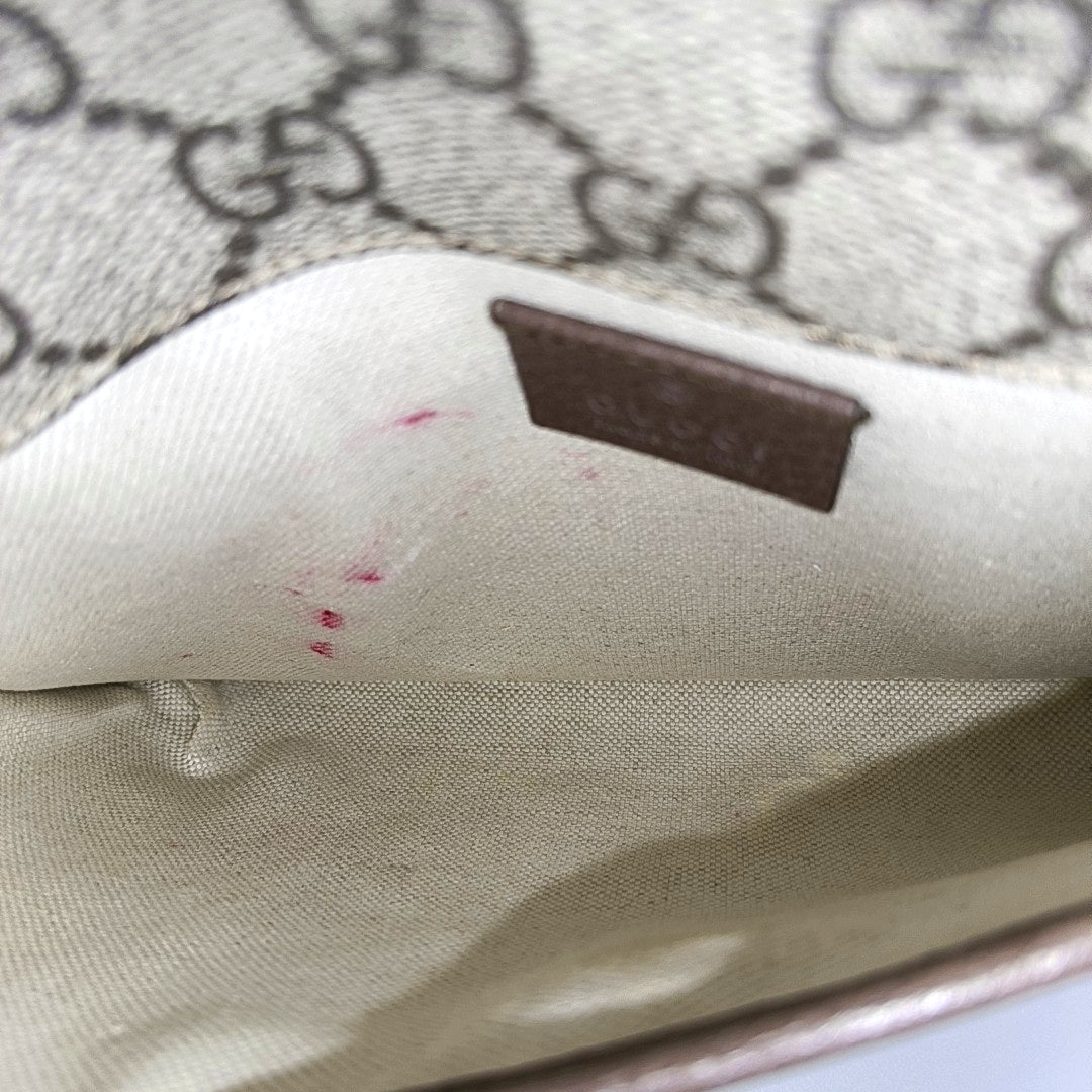 Neo Vintage Monogram Coated Canvas Beige