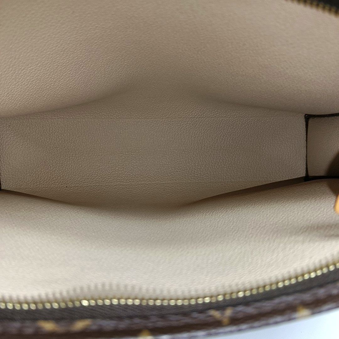 TOILET POCKET 26 Monogram Coated Canvas Brown
