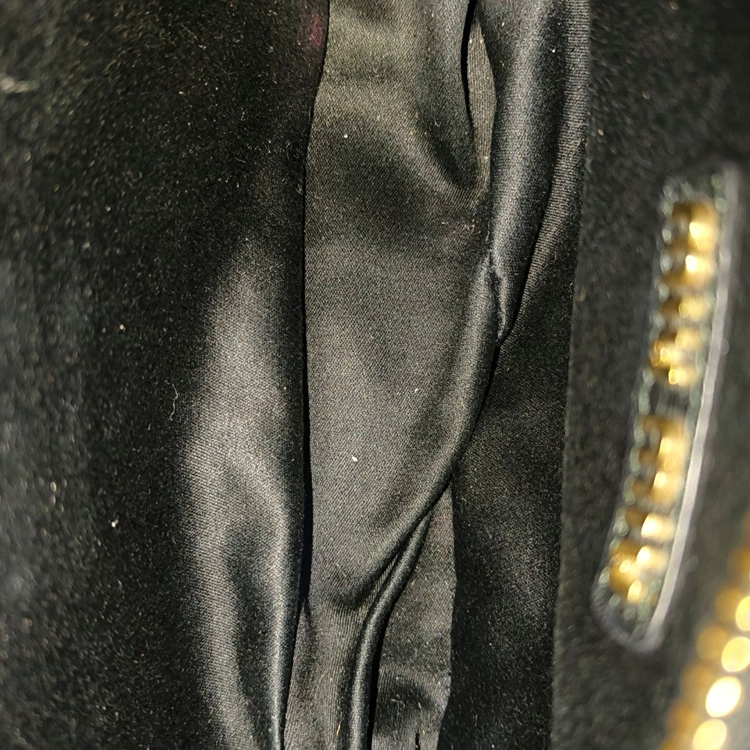 Wander Matelassé Small Quilted Lambskin Black