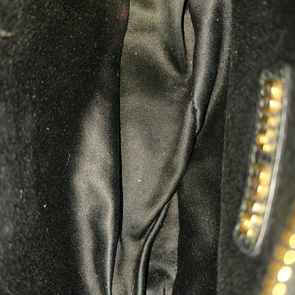 Wander Matelassé Small Quilted Lambskin Black
