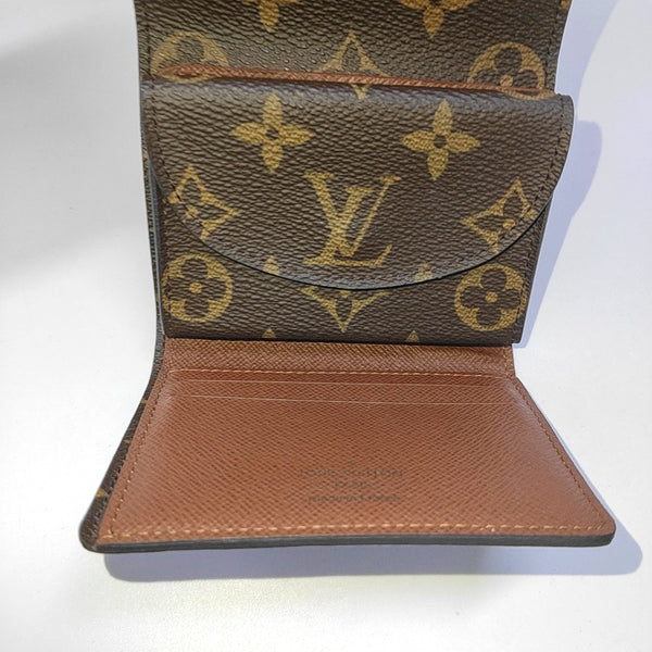 ROSALIE Monogram Coated Canvas Brown Wallet