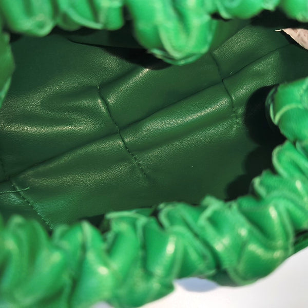 Lambskin Shoulder Bag Green