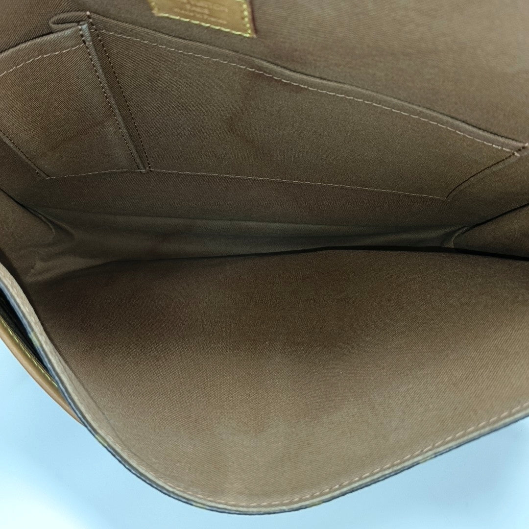 BOSPHORE GM Monogram Coated Canvas Brown
